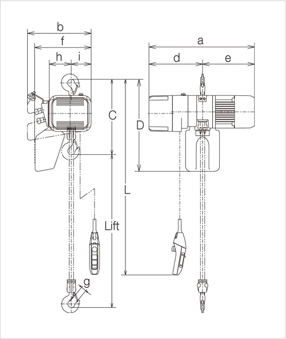 KITO ER2 Electric Chain Hoists Kouei Japan Trading Co., Ltd.
