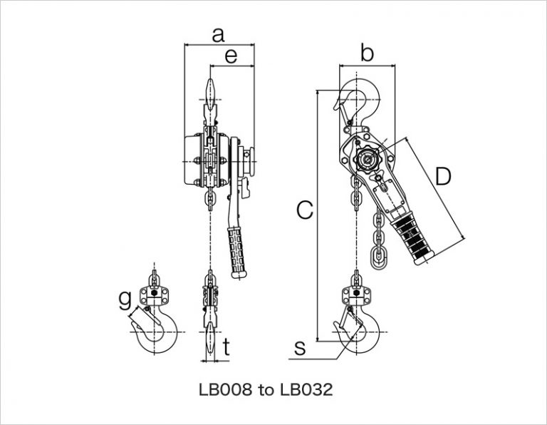 KITO LB Manual Hoists Kouei Japan Trading Co., Ltd.