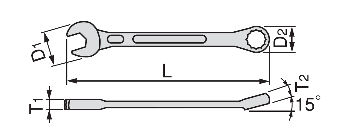 TONE TMS Titanium Combination Wrench | Kouei Japan Trading | Get