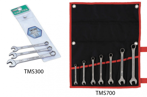 TONE TMS300 & TMS700 Titanium Ccombination Wrench Set | Kouei