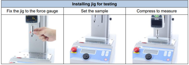 IMADA SP-5010/5020/5030 Spherical Jig for High Load Compression Testing ...
