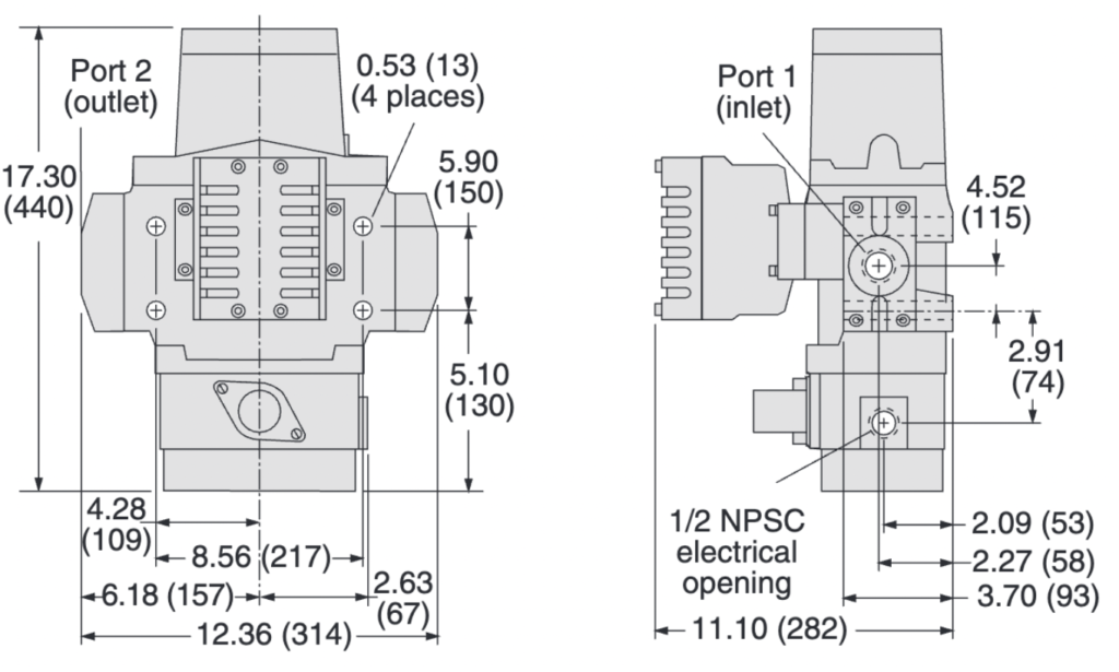 Ross Asia SERPAR® 35 Series Double valve with electropneumatic EP ...