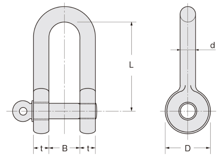 RSE Shackle Lightweight Shackle Naniwa Kouei Japan Trading Get Quotation