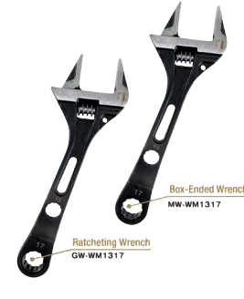 Wide Adjustable Combo Wrench