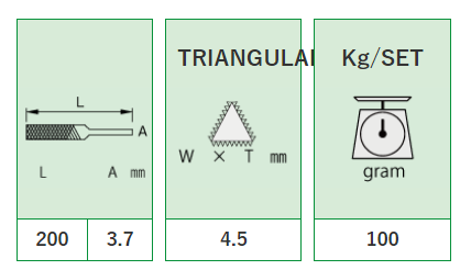 Triangular : SA00553T, SA00556T