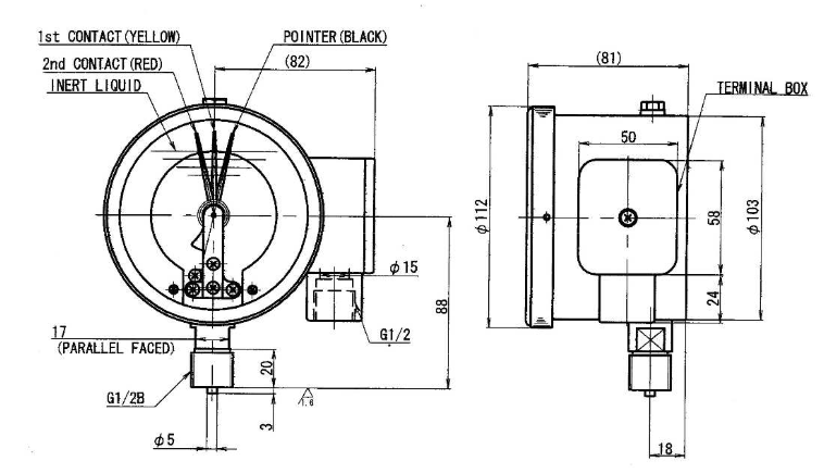 Temperature Compensated Pressure Switch