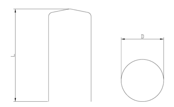 TS Cylendrical Cap for Screw Stud