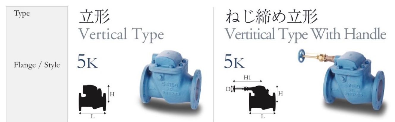 Vertical Check Valve