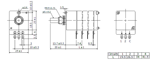 TYPE P2510 / P2520