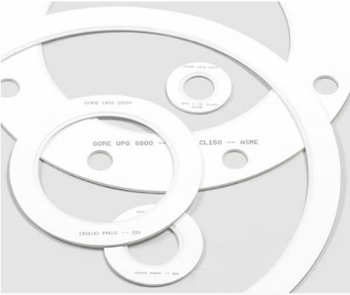 A genuine GORE Universal Pipe Gasket is printed with size and application-specific information to help identify the right gasket for the job.