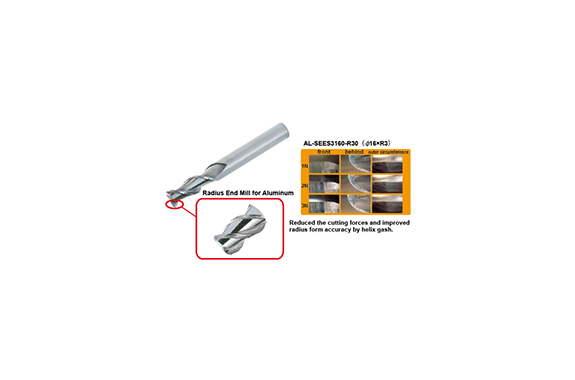 Dijet End Mill For Aluminum