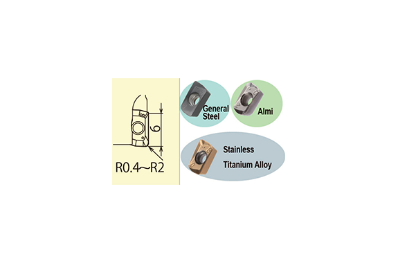 Dijet QM MAX Indexable tool for shoulder milling