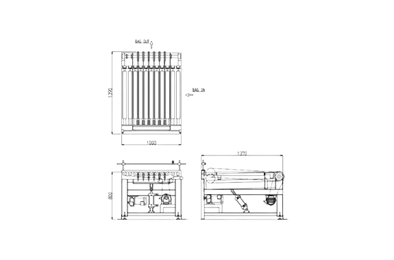 Newlong Industrial VD-5 Bag Ejector