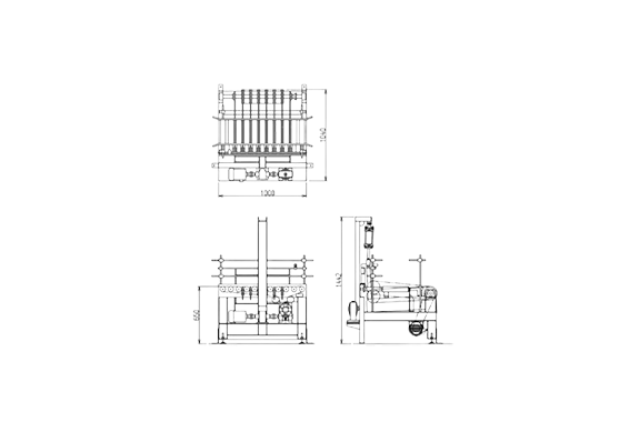 Newlong Industrial VD-3 Bag Reversal Conveyor