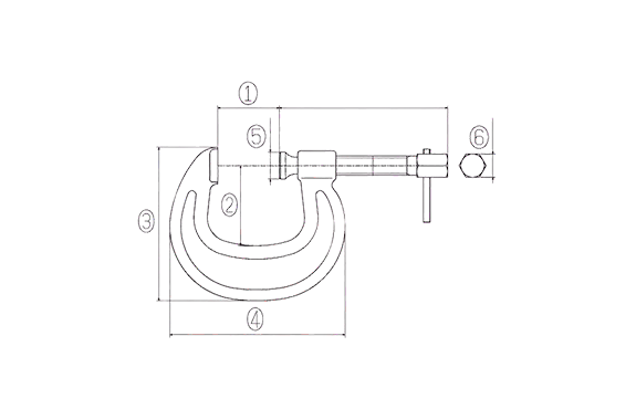 LOBTEX C-type Clamp