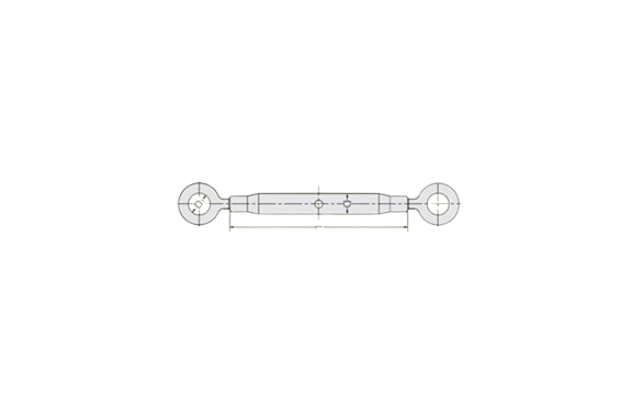 Kondotec EE Series Eye & Eye Pine Type Turnbackle