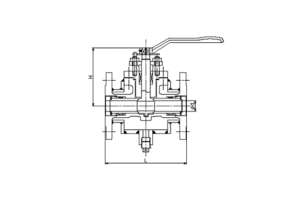 Nippon Ball Valve 102F-HJF Ball Valves