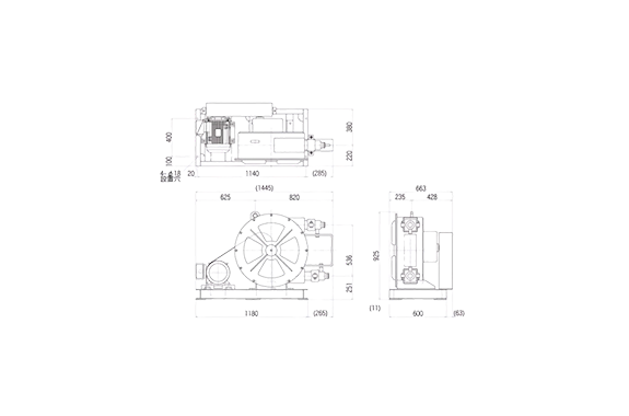 Tomosada Kenki TS-10MTK Peristaltic Tube Pump Without Control Panel