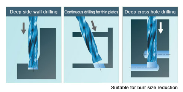 Nachi AQUA Drill EX FLAT Regular / Long Shank