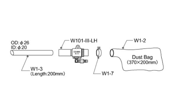 Osawa W101-III-LH-A Wonder Gun