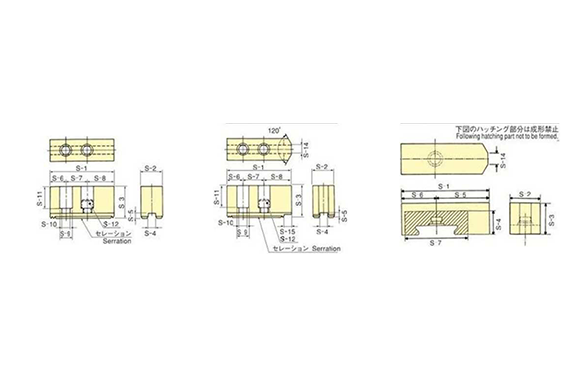 Kitagawa SJ Series Chuck Parts
