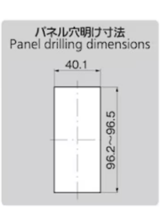 Takigen AP-197-1-1-BPC-Black Biopolycarbonate Recessed Handle