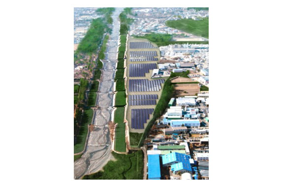 Large Scale Photovoltaic Power Generating System