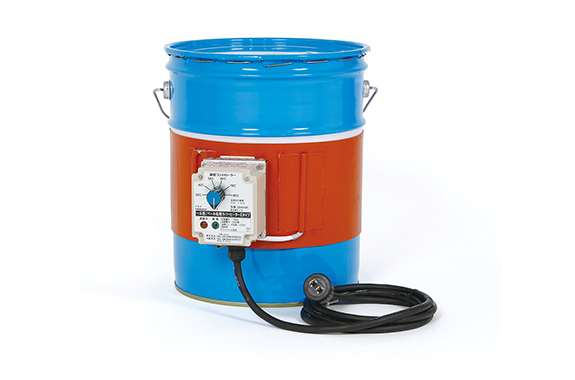 Rubber heater for drums, pails, and 18-liter cans, Type E