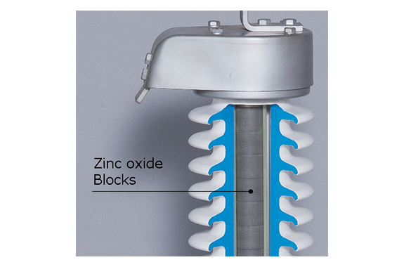 Zinc oxide blocks for various surge arresters