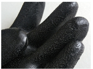 Polyurethane resin with special NBR anti-slip particles