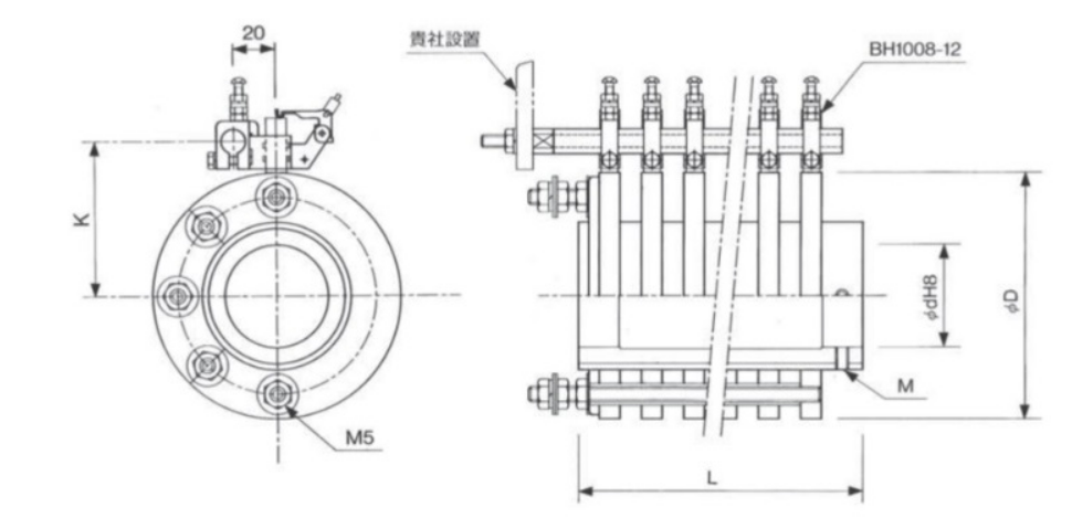 Kyoei Electric SRY12A Hollow Separated Type